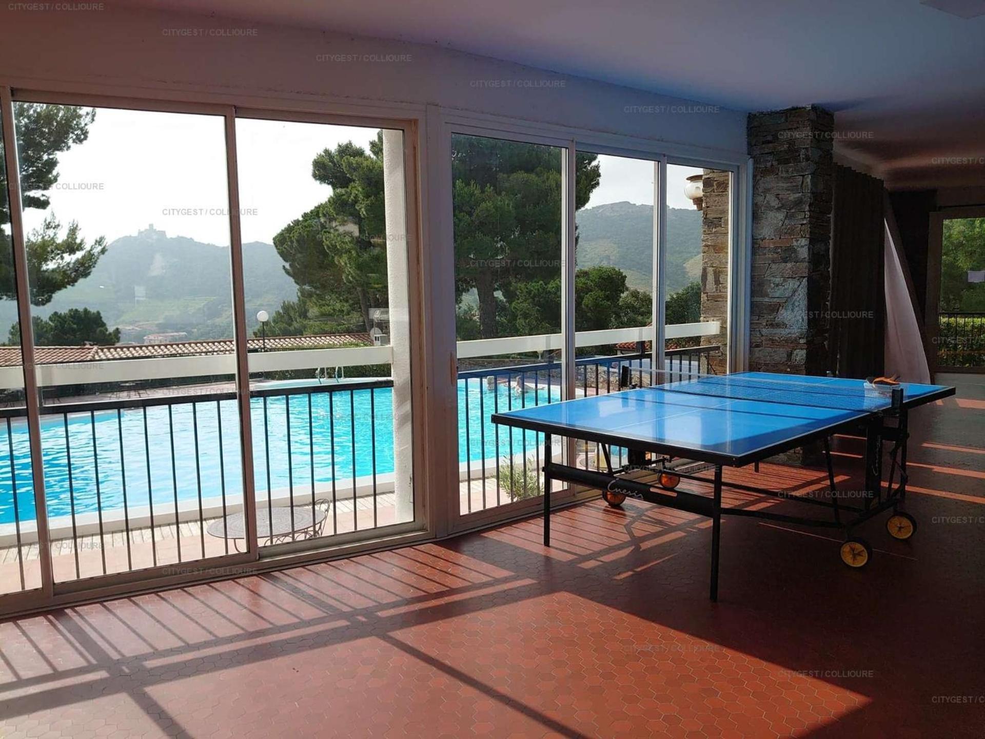 6Amb38 Villa Avec Terrasse Dans Residence Avec Piscine Commune كولِيورْ المظهر الخارجي الصورة