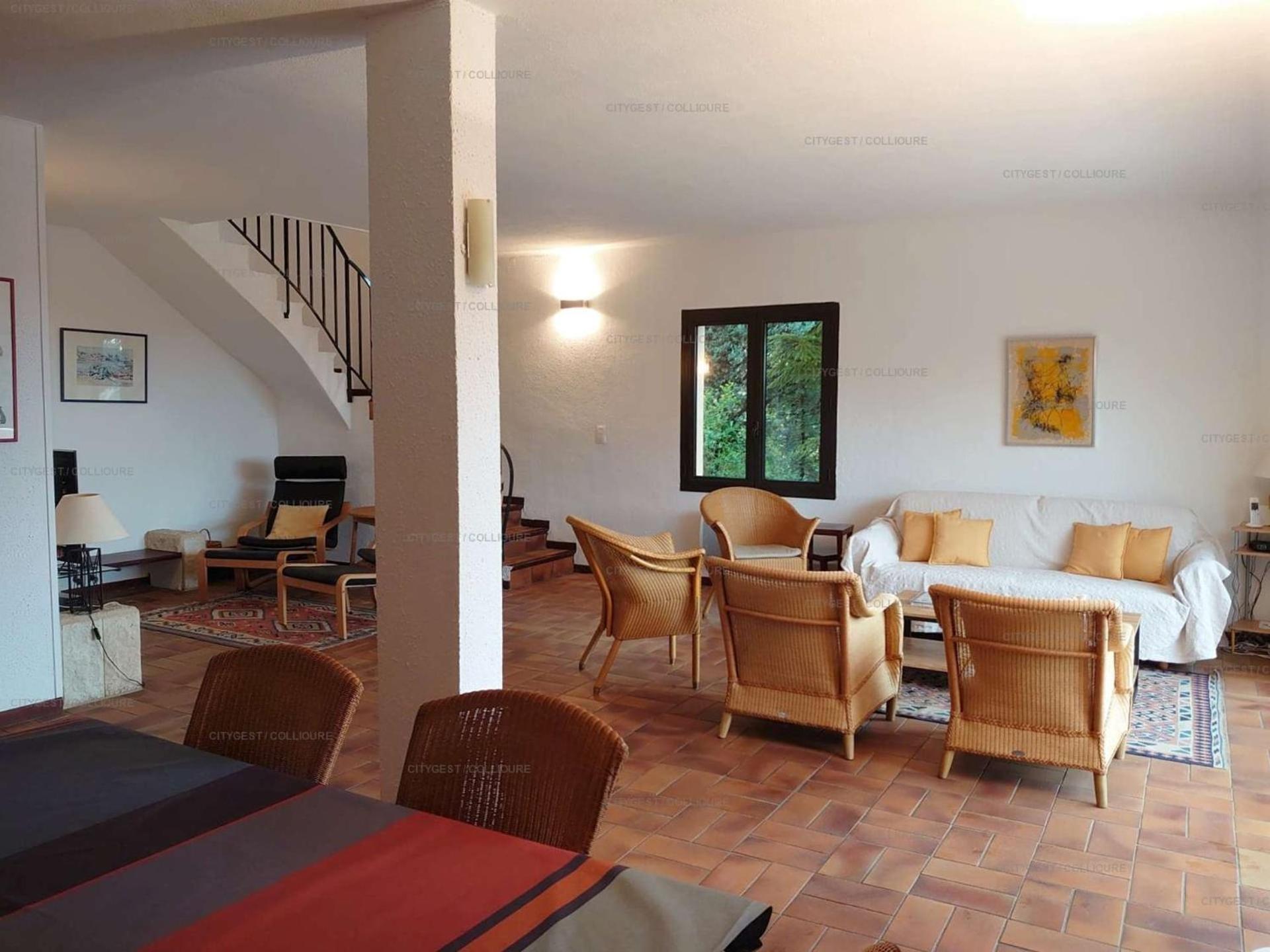 6Amb38 Villa Avec Terrasse Dans Residence Avec Piscine Commune كولِيورْ المظهر الخارجي الصورة