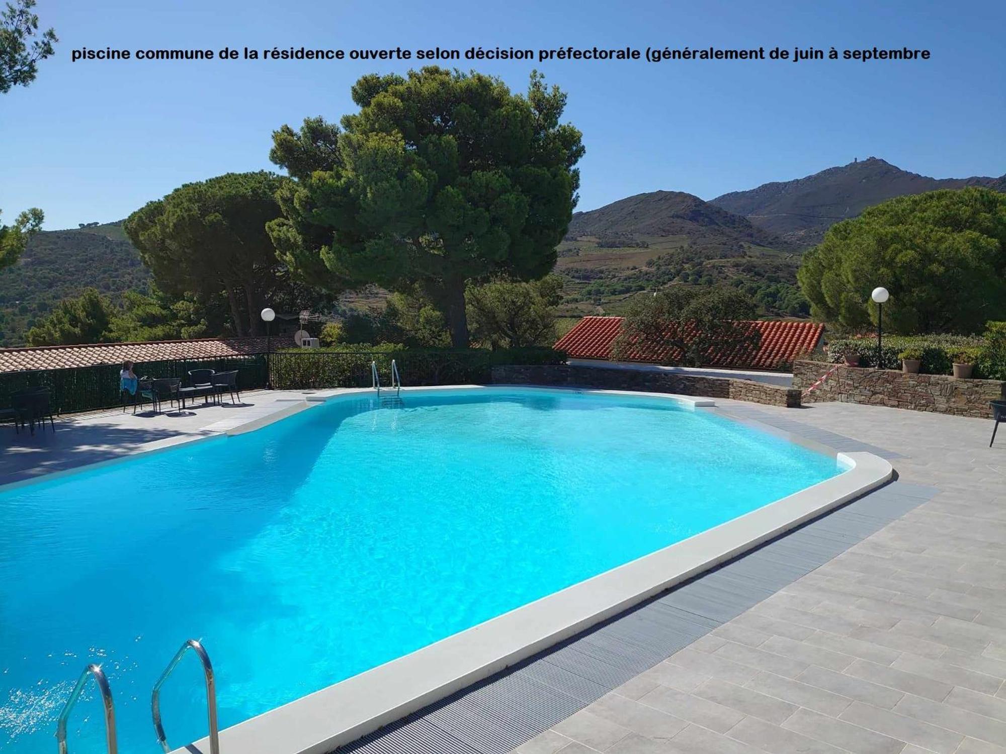 6Amb38 Villa Avec Terrasse Dans Residence Avec Piscine Commune كولِيورْ المظهر الخارجي الصورة
