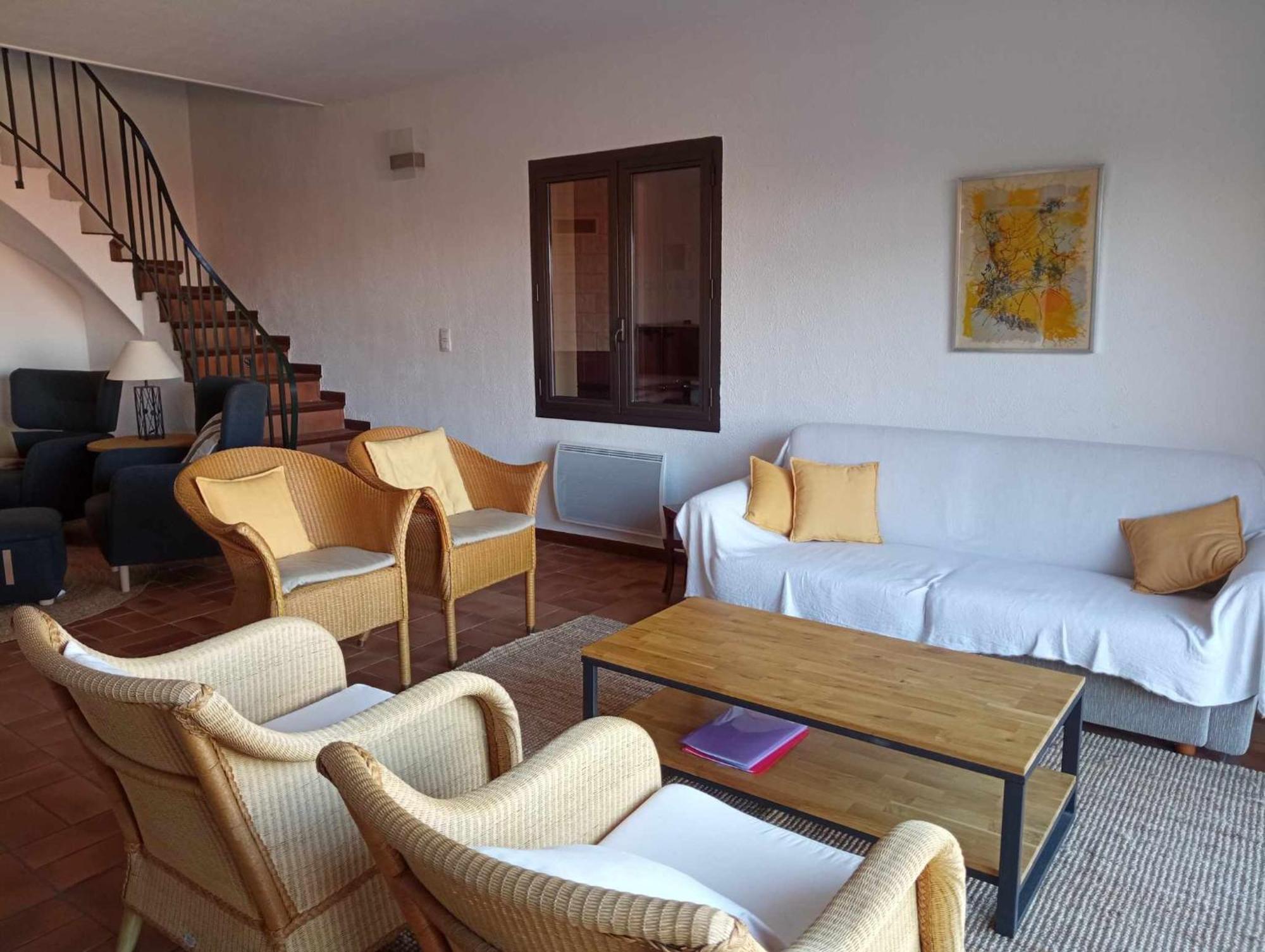 6Amb38 Villa Avec Terrasse Dans Residence Avec Piscine Commune كولِيورْ المظهر الخارجي الصورة